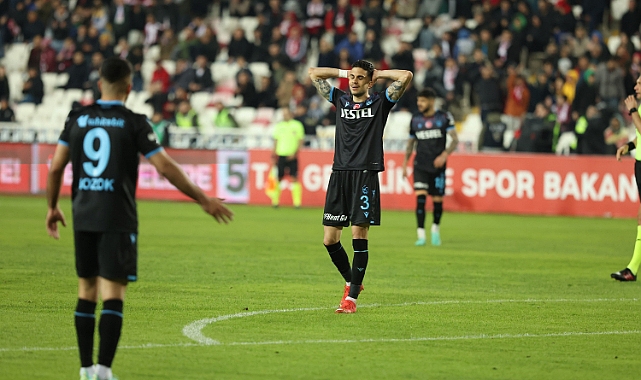 Trabzonspor, öne geçtiği maçlarda 15 puan kaybetti