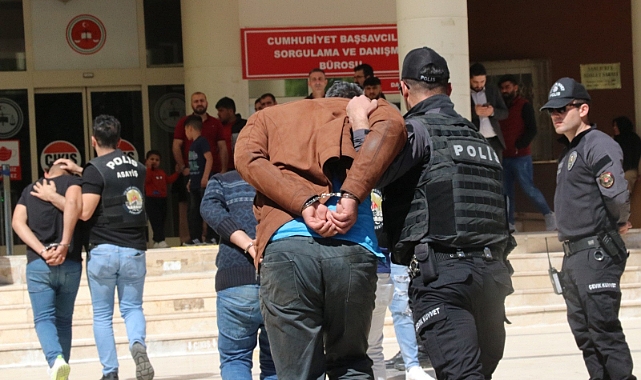Urfa’da silahlı kavganın failleri adliyede