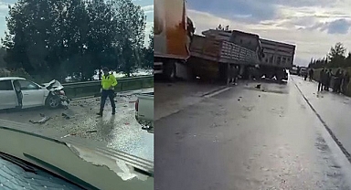 Zincirleme kaza: 10 yaralı