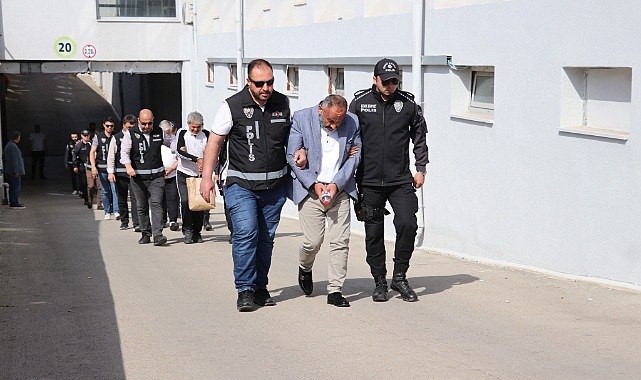 150 milyon liralık vurgun yapan 12 şahıs tutuklandı