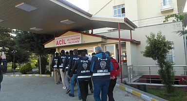 9 ilde silahlı terör örgütü mensuplarına operasyon