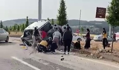 Adıyaman’da feci kaza!