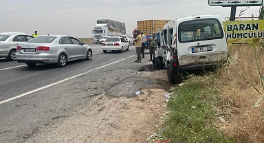 Akçakale’de feci kaza!