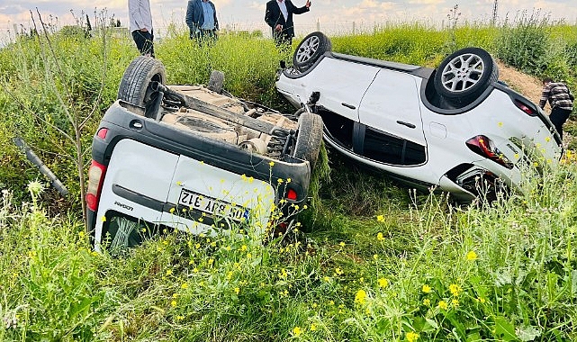 Akçakale yolunda feci kaza! 7 yaralı