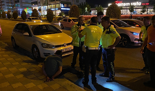 Alkollü sürücü kovalamaca sonucu yakalandı