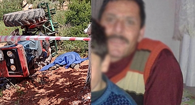 Arazisini sürerken traktörün altında kalan çiftçi öldü