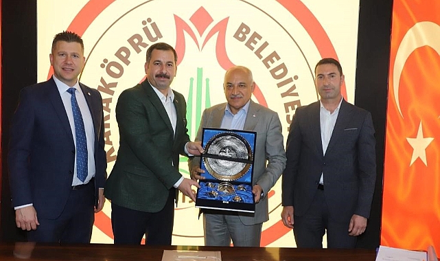 Büyükekşi'den, Karbel Karaköprü Belediye Spor'a ziyaret