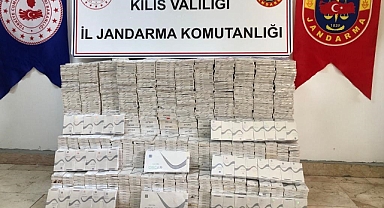 Çok sayıda kaçak sigara ele geçirildi