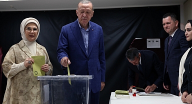 Cumhurbaşkanı Erdoğan oyunu Üsküdar'da kullandı