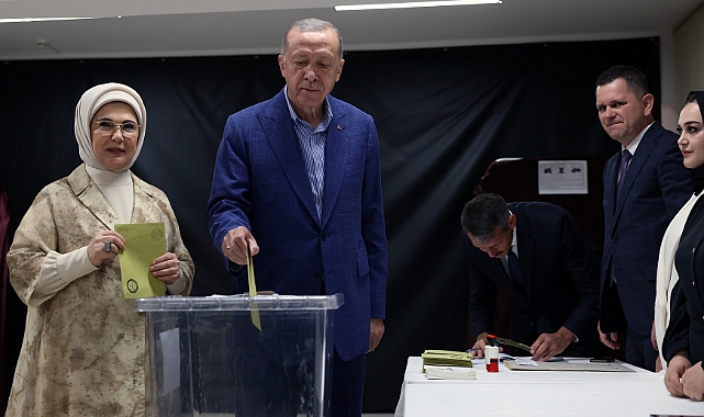 Cumhurbaşkanı Erdoğan oyunu Üsküdar'da kullandı