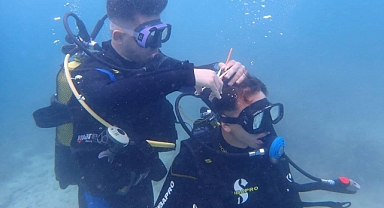 Denizin altında yapılan iş pes dedirtti