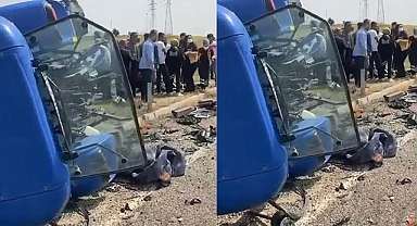 Diyarbakır'da feci kaza!