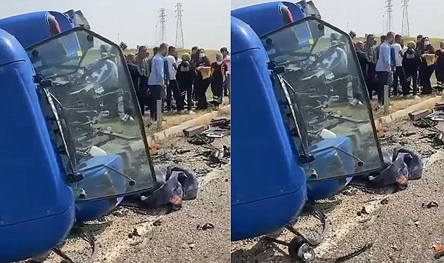 Diyarbakır'da feci kaza!