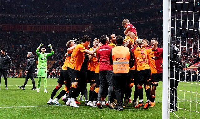 Galatasaray, Fenerbahçe ve Beşiktaş ile puan farkını 5’e çıkardı