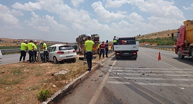 Gaziantep'te feci kaza!