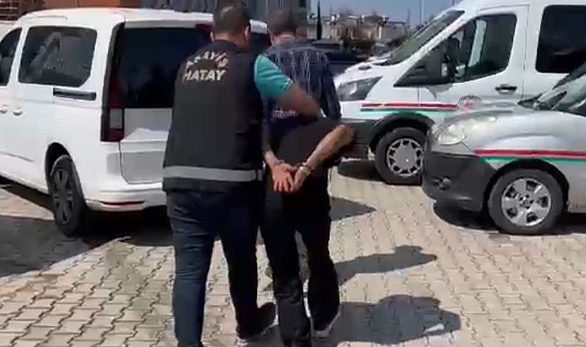 Hatay'da hırsızlık şüphelisi tutuklandı