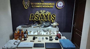 Hatay'da hırsızlık yapan şüpheli yakalandı