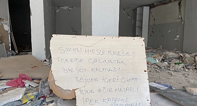 Hırsıza güvenlik uyarısı şaşırttı