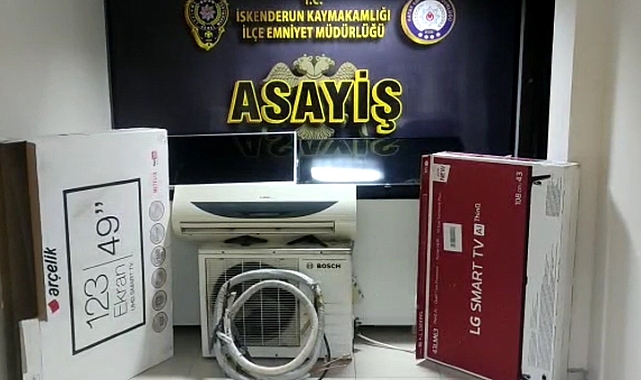 Hırsızlık şüphelisi 2 şahıs tutuklandı