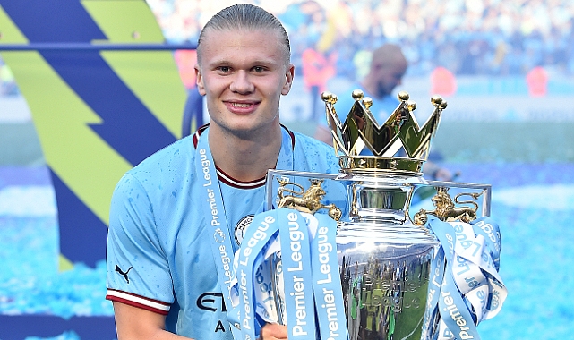 İngiltere Premier Lig’de sezonun futbolcusu Erling Haaland
