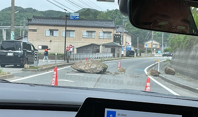 Japonya'da 6.5 büyüklüğünde deprem