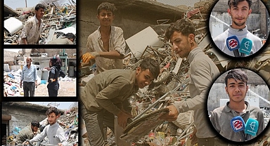 Kalem tutması gereken eller çekçek demiri tutuyor!