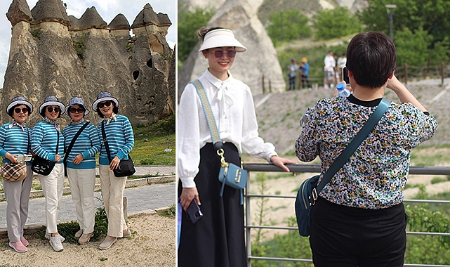 Kapadokya turistlerle canlandı