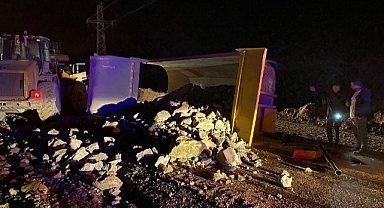 Malatya'da kamyon kaza yaptı: 1 yaralı