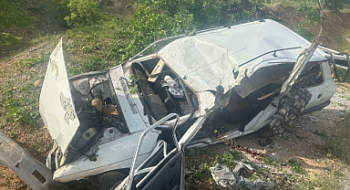 Otomobil takla attı: 1’i ağır 3 yaralı