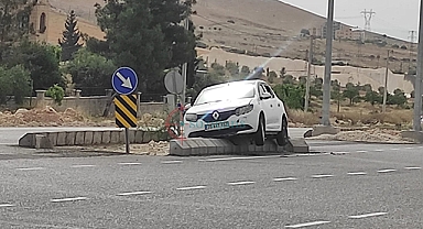 Şanlıurfa'da araç kontrolden çıktı!