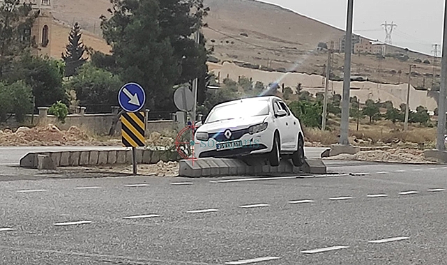 Şanlıurfa'da araç kontrolden çıktı!