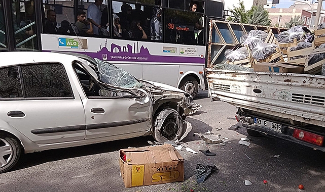 Şanlıurfa'da kaza; 1 yaralı