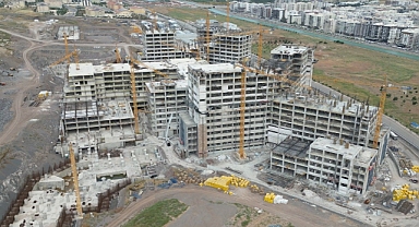 Şanlıurfa Şehir Hastanesi inşaatı devam ediyor