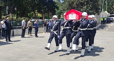 Şehit polis memuru memleketine uğurlandı