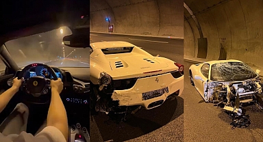 Ünlü modifiyeci kaza yaptı