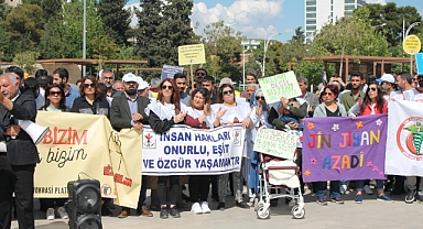 Urfa'da 1 Mayıs yürüyüşü düzenlendi