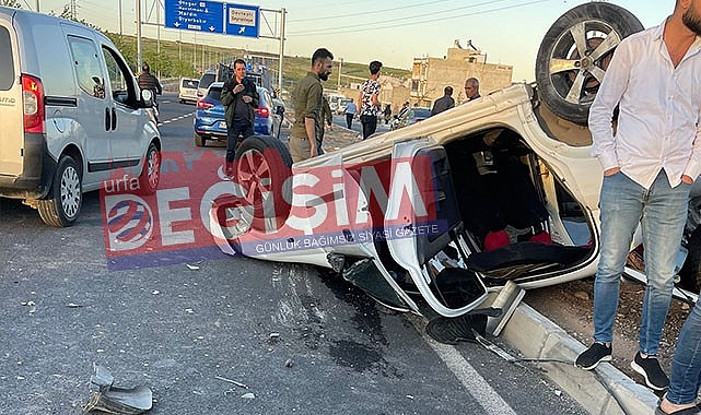 Urfa'da feci kaza! 4 yaralı