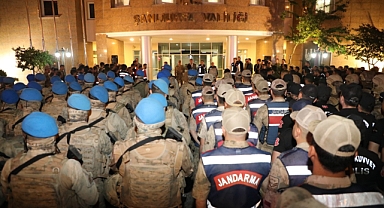 Urfa'da kökünü Kurutma Operasyonu: 101 gözaltı