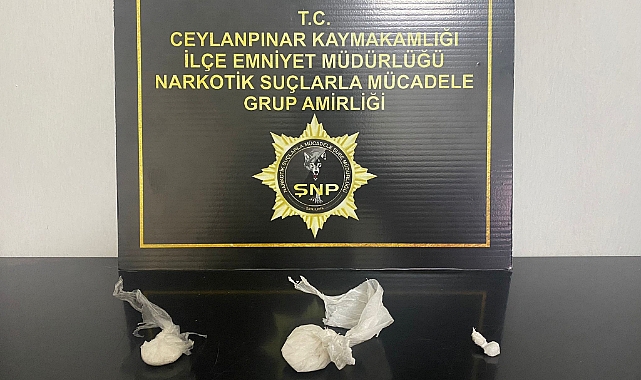 Uyuşturucu taşıyan şahıs yakalındı