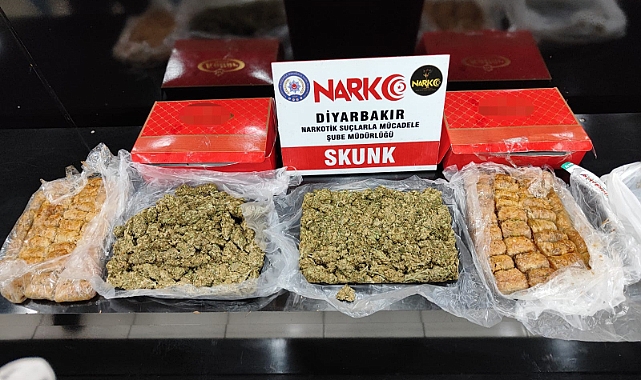 Uyuşturucuyu sakladığı yer pes dedirtti