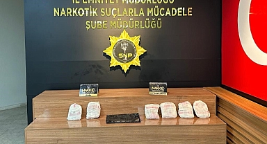 Uyuşturucuyu sakladığı yer pes dedirtti