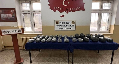 Van hudut hattında kilolarca uyuşturucu madde ele geçirildi