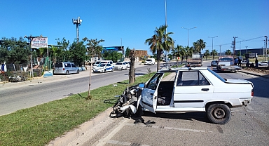 Yakınlarına çarpan kişinin üzerine kurşun yağdırdı