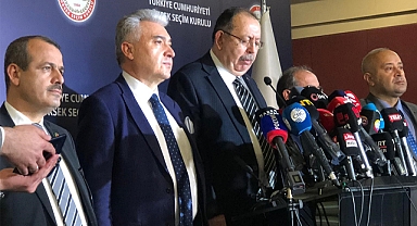 YSK Başkanı Yener: Erdoğan Cumhurbaşkanı seçilmiştir