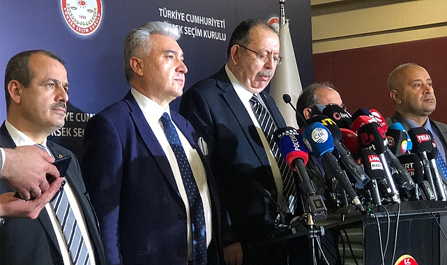 YSK Başkanı Yener: Erdoğan Cumhurbaşkanı seçilmiştir