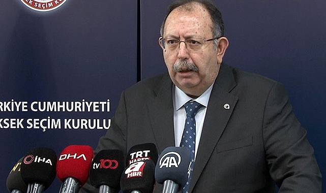 YSK Başkanı Yener: Yayın yasağı sona erdi