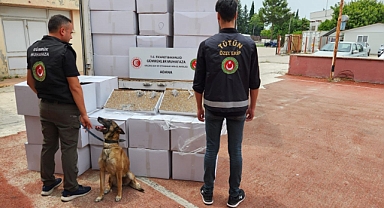 1 milyon 125 bin kaçak makaron ele geçirildi