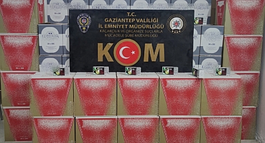 1 milyon kaçak makaron ele geçirildi