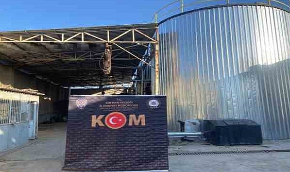 246 Bin litre kaçak akaryakıt ele geçirildi