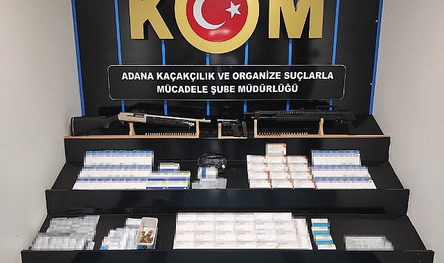 Adana'da binlerce uyuşturucu ele geçirildi